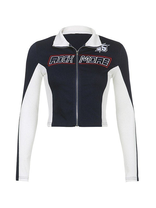 WW | Motorcycle jacket with embroidered logo