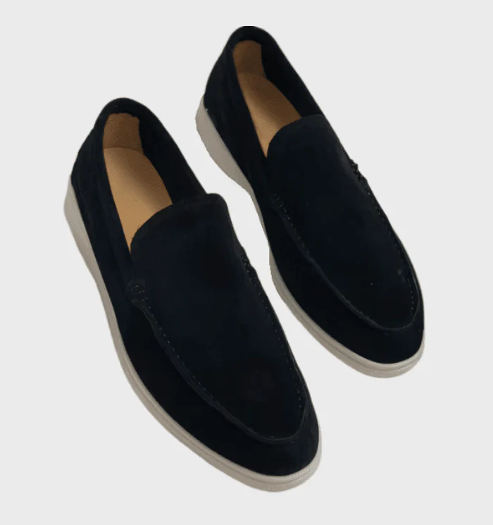 WW | Suede Look Slip-On Moccasin Seam Slim Fit