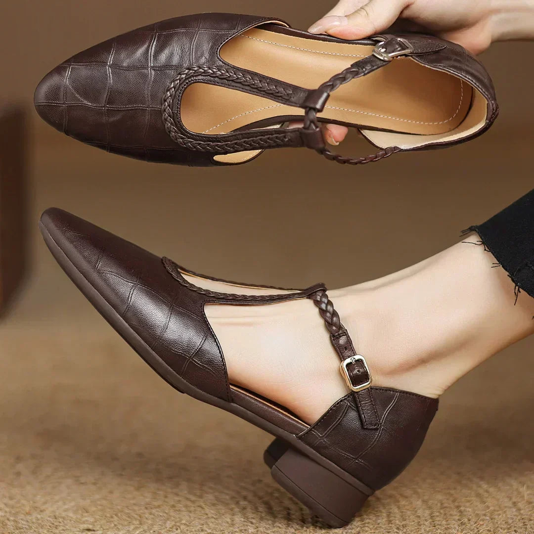 Sofie Orthopedic Shoes with Style and Comfort - Brown