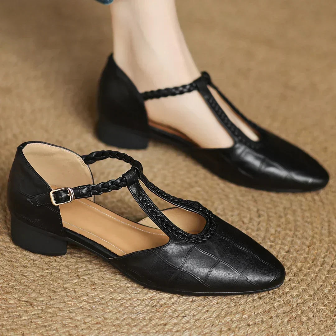 Sofie Orthopedic Shoes with Style and Comfort - Black