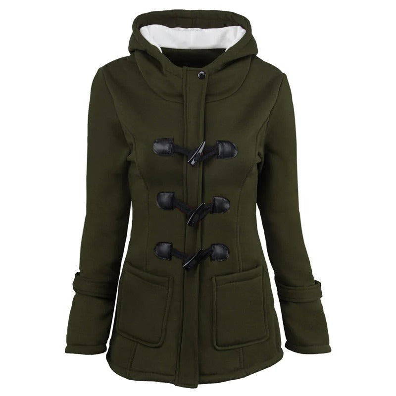 WW | Fitted Cotton Blend Hood Vintage Toggle Closure