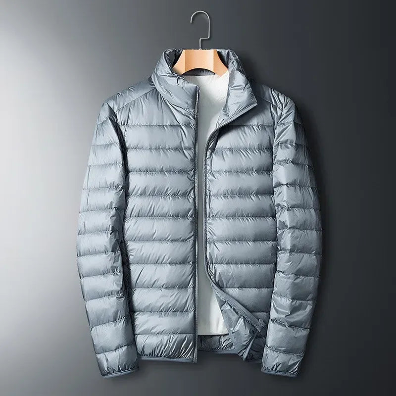 WW | Puffer Jacket Regular Fit Lightly Padded Water-Repellent Stand-Up Collar