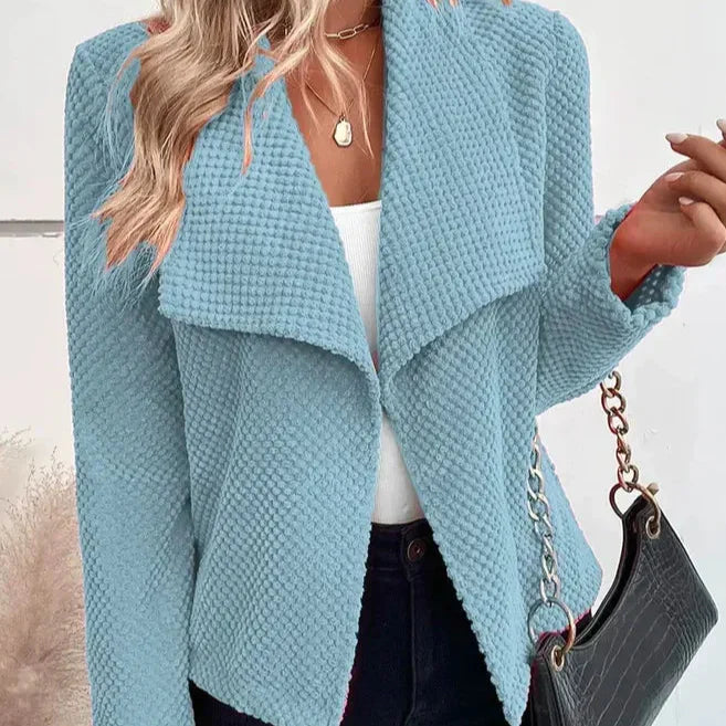 WW | Damen Strick-Blazer Jacke Relaxed Fit