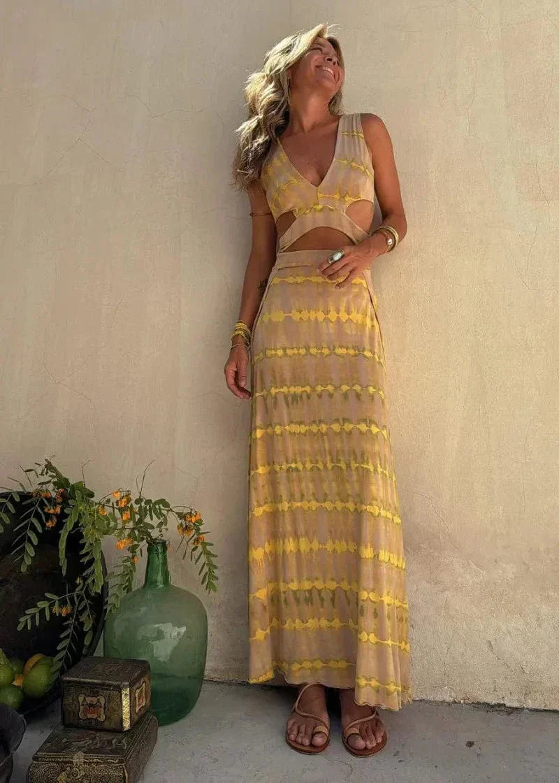 Ibiza™ | Maxi Tie-Dye Dress