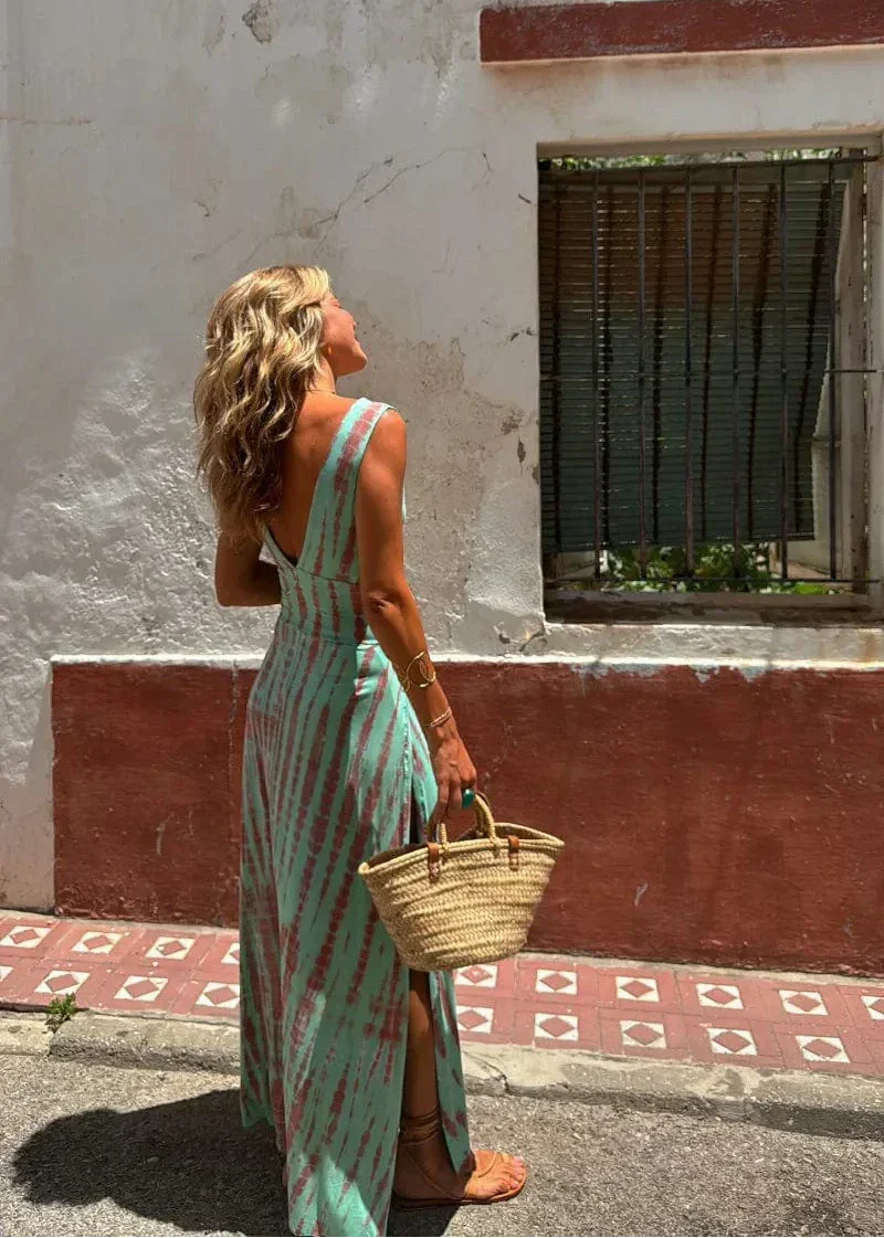 Ibiza™ | Maxi Tie-Dye Dress