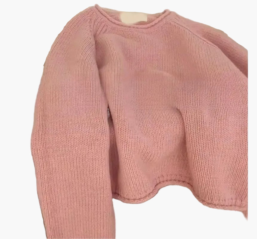 WW | French-Style Sweater - Loose Knit Pullover for Everyday & Leisure