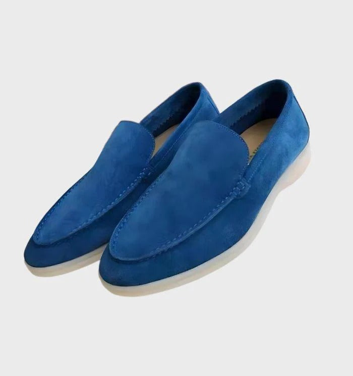 WW | Suede Look Slip-On Moccasin Seam Slim Fit