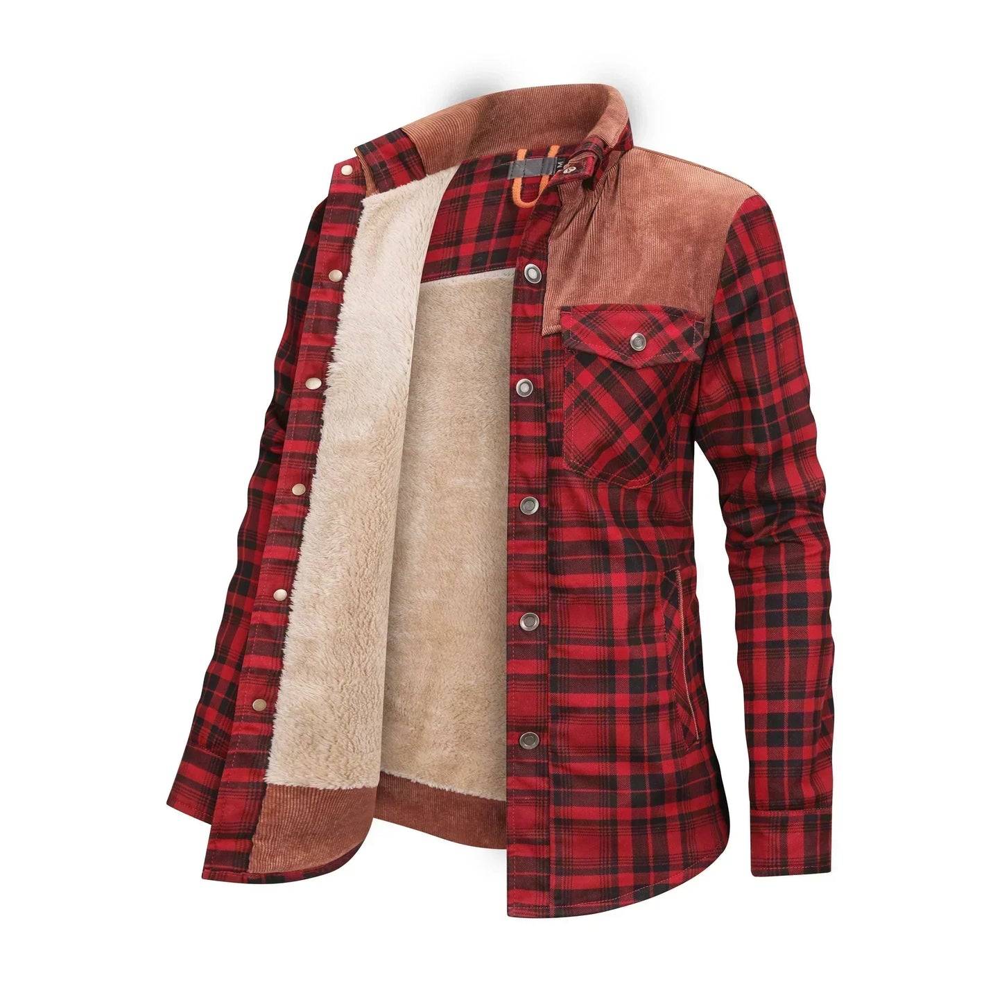 WW | Warme Flanelljacke für Damen für draußen und den Winter