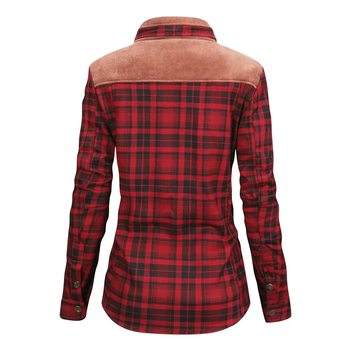 WW | Warme Flanelljacke für Damen für draußen und den Winter