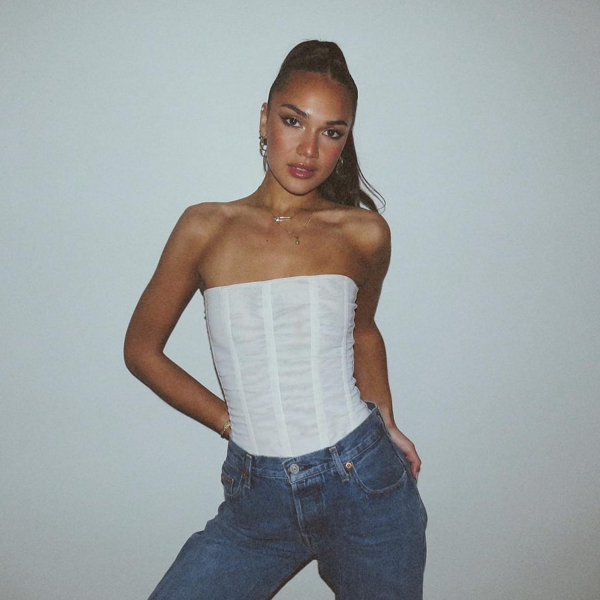 WW | Chiffon Corset Top
