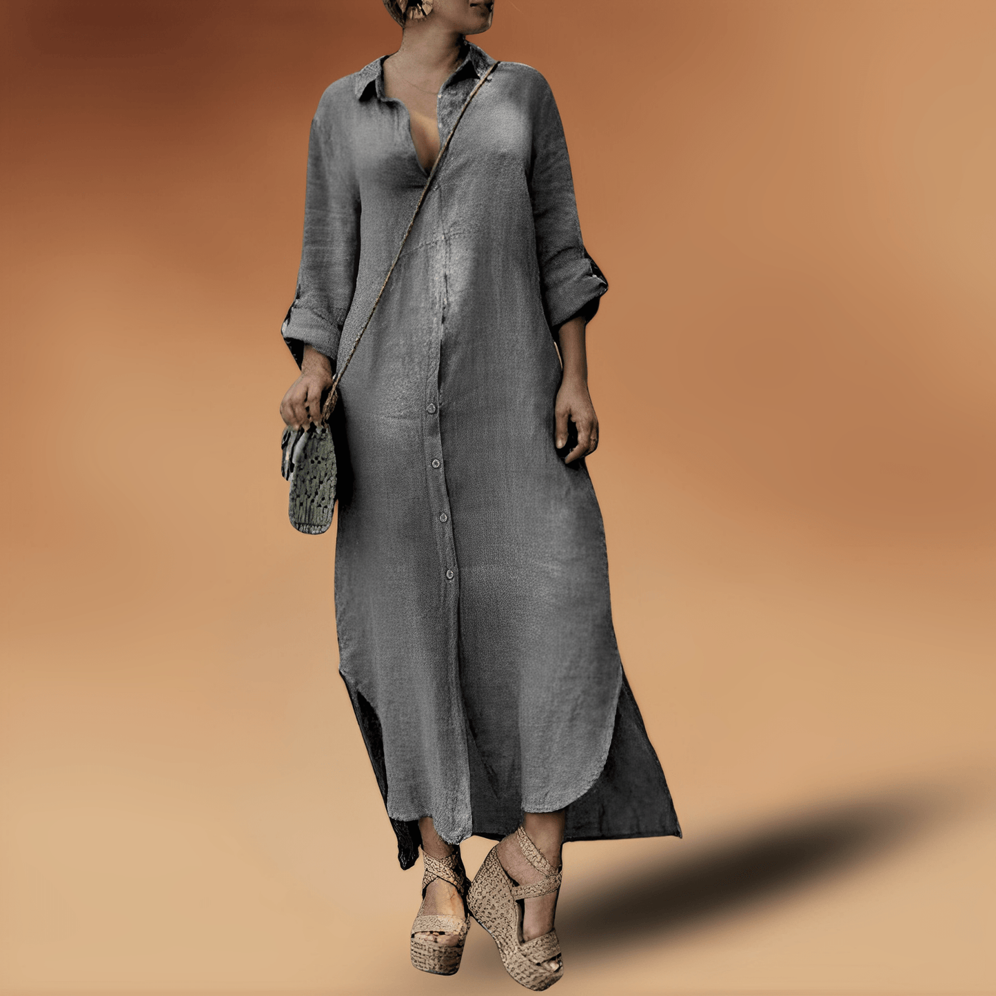 WW | Elegante Leinenkleid