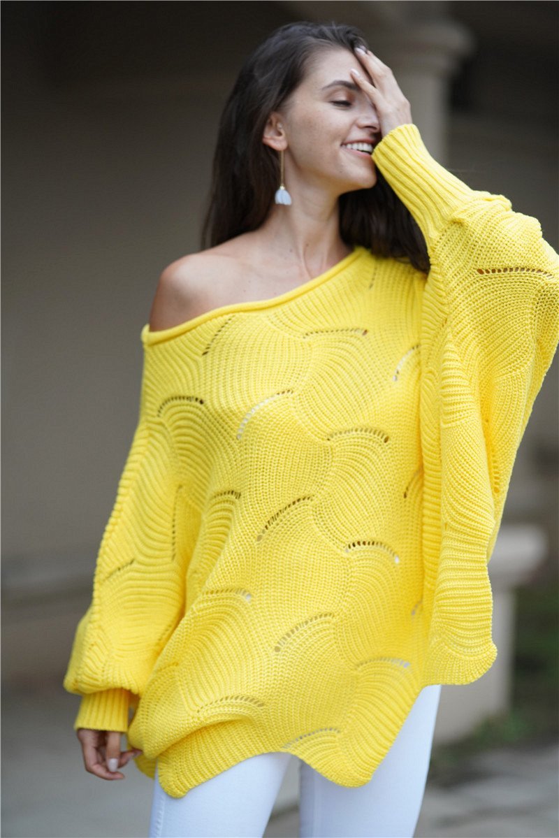 WW Everything Will Be Alright Knitted Sweater - Green