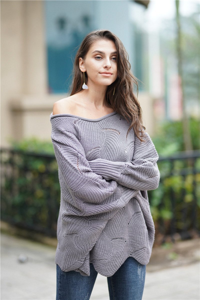 WW Everything Will Be Alright Knitted Sweater - Green