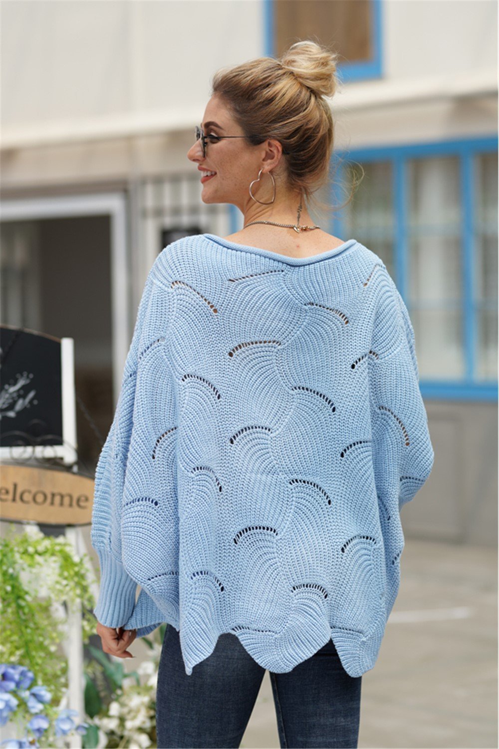 WW Everything Will Be Alright Knitted Sweater - Green