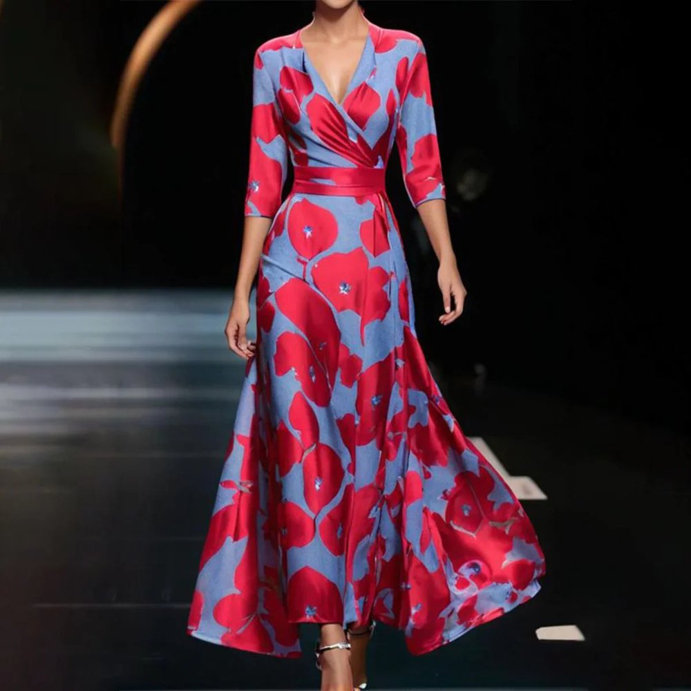 WW | Italienische Kleid Maxi
