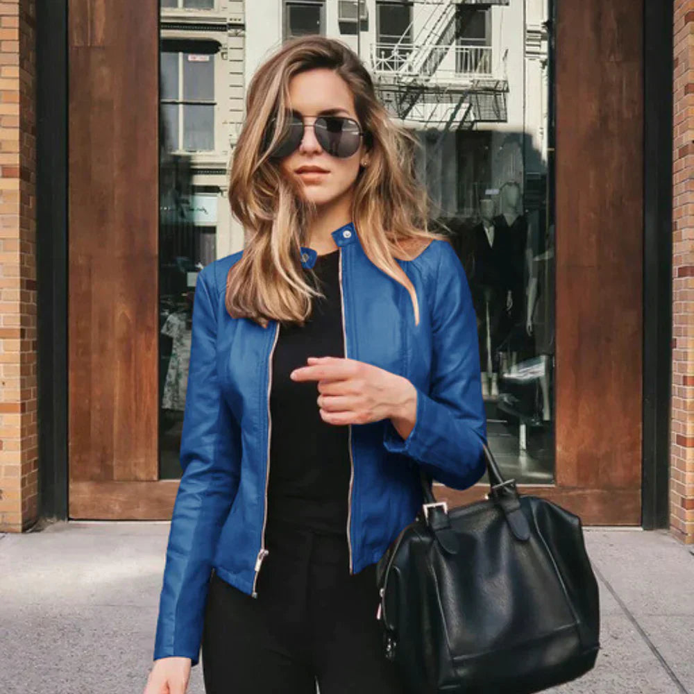 WW | Stylish Leather Jacket for Women