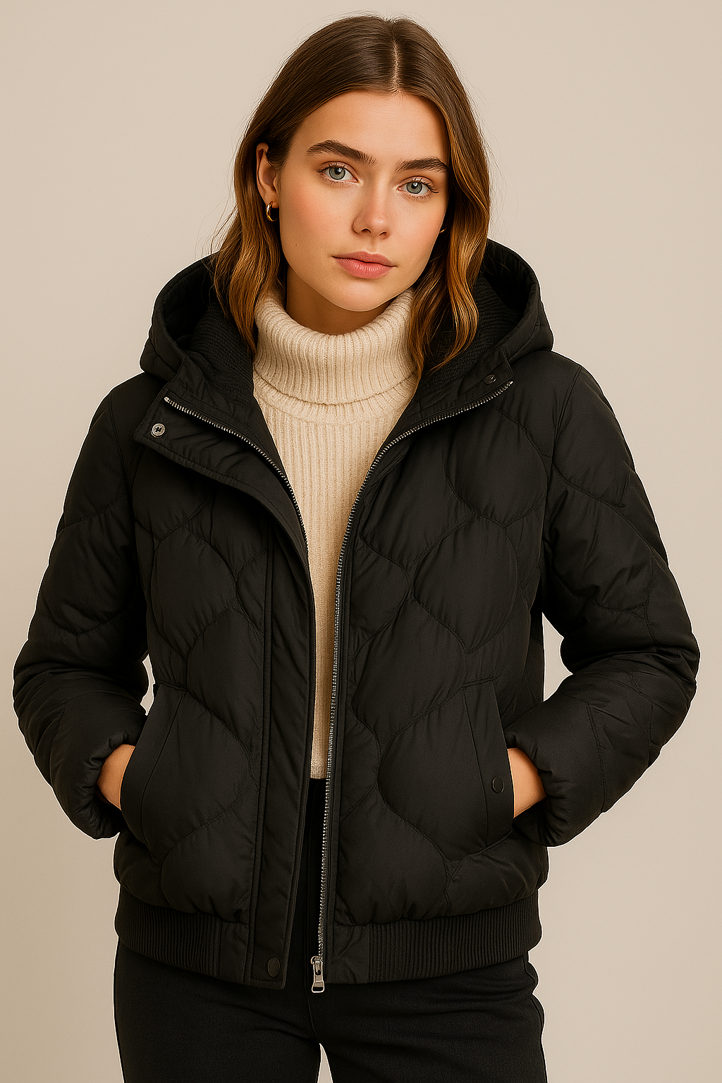WW | Damen gesteppte Pufferjacke