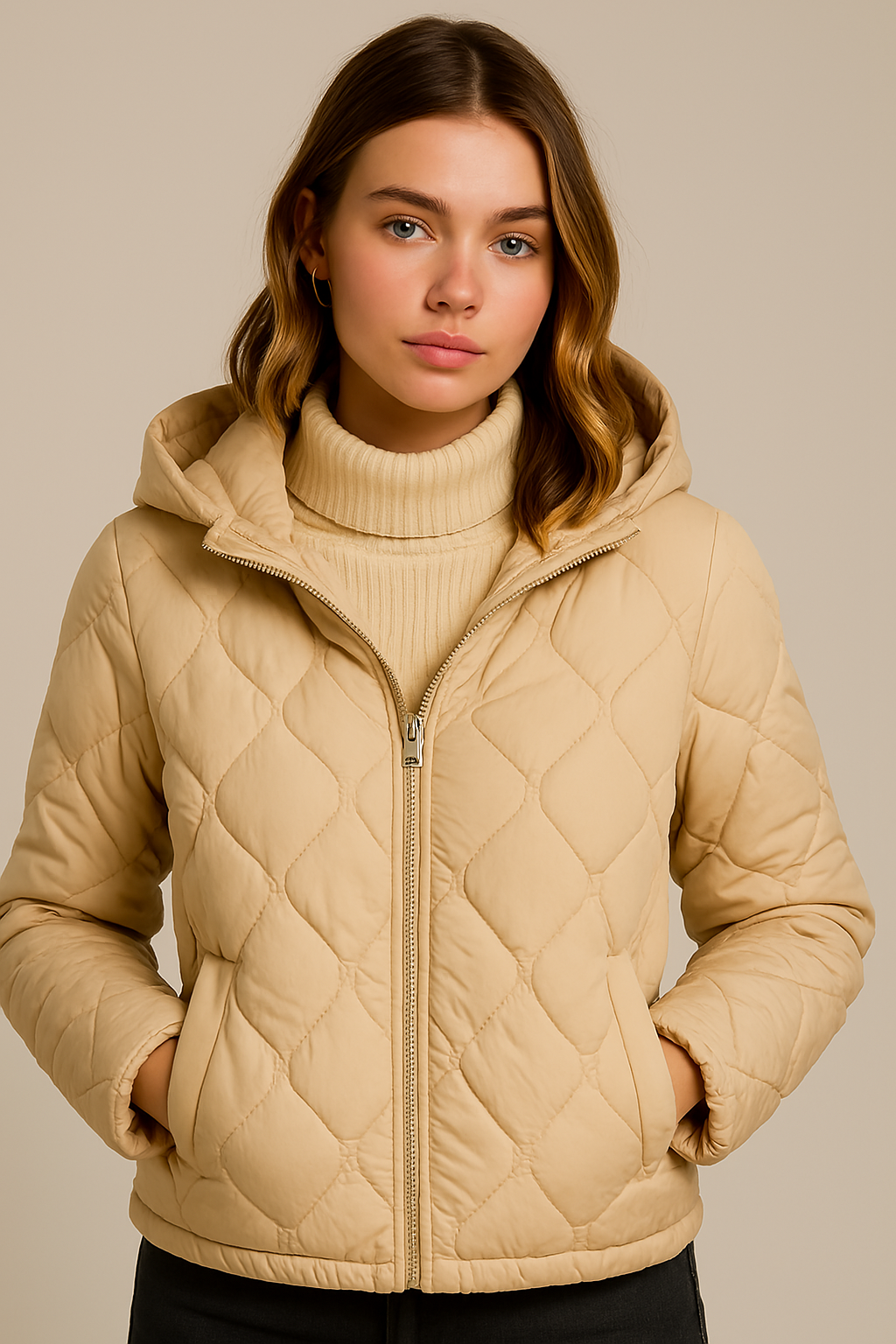 WW | Damen gesteppte Pufferjacke