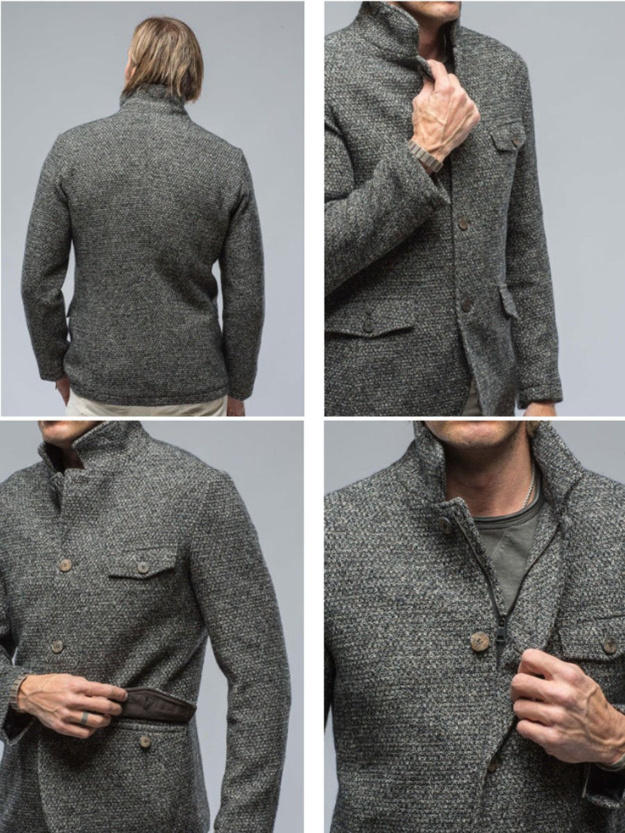 WW | Pocket Retro Casual Blazer mit Reißverschluss - Stilvoller Komfort