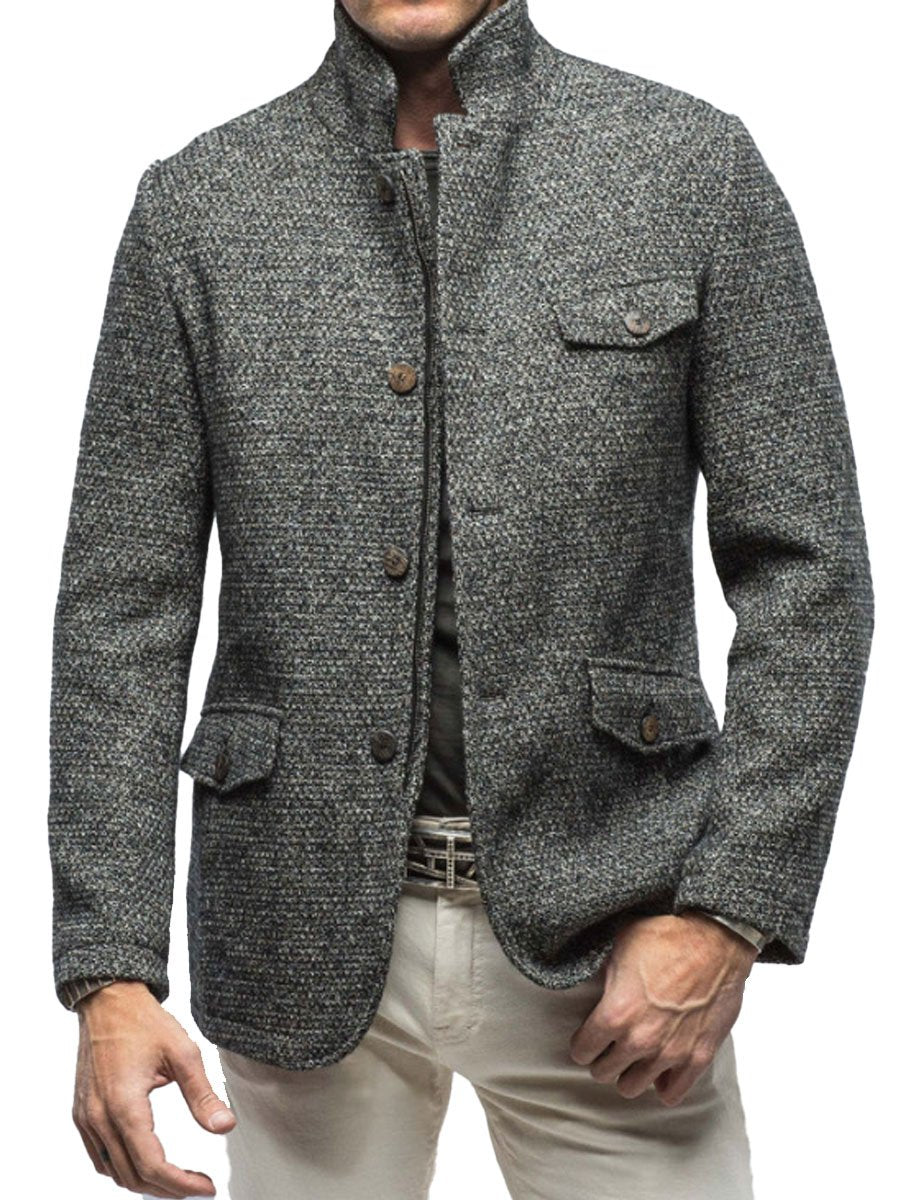 WW | Pocket Retro Casual Blazer mit Reißverschluss - Stilvoller Komfort