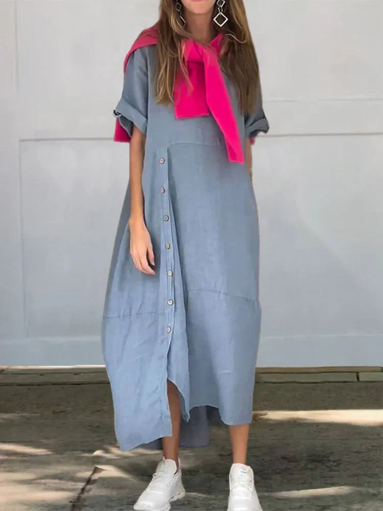 WW | Leinen Baumwolle Kleid