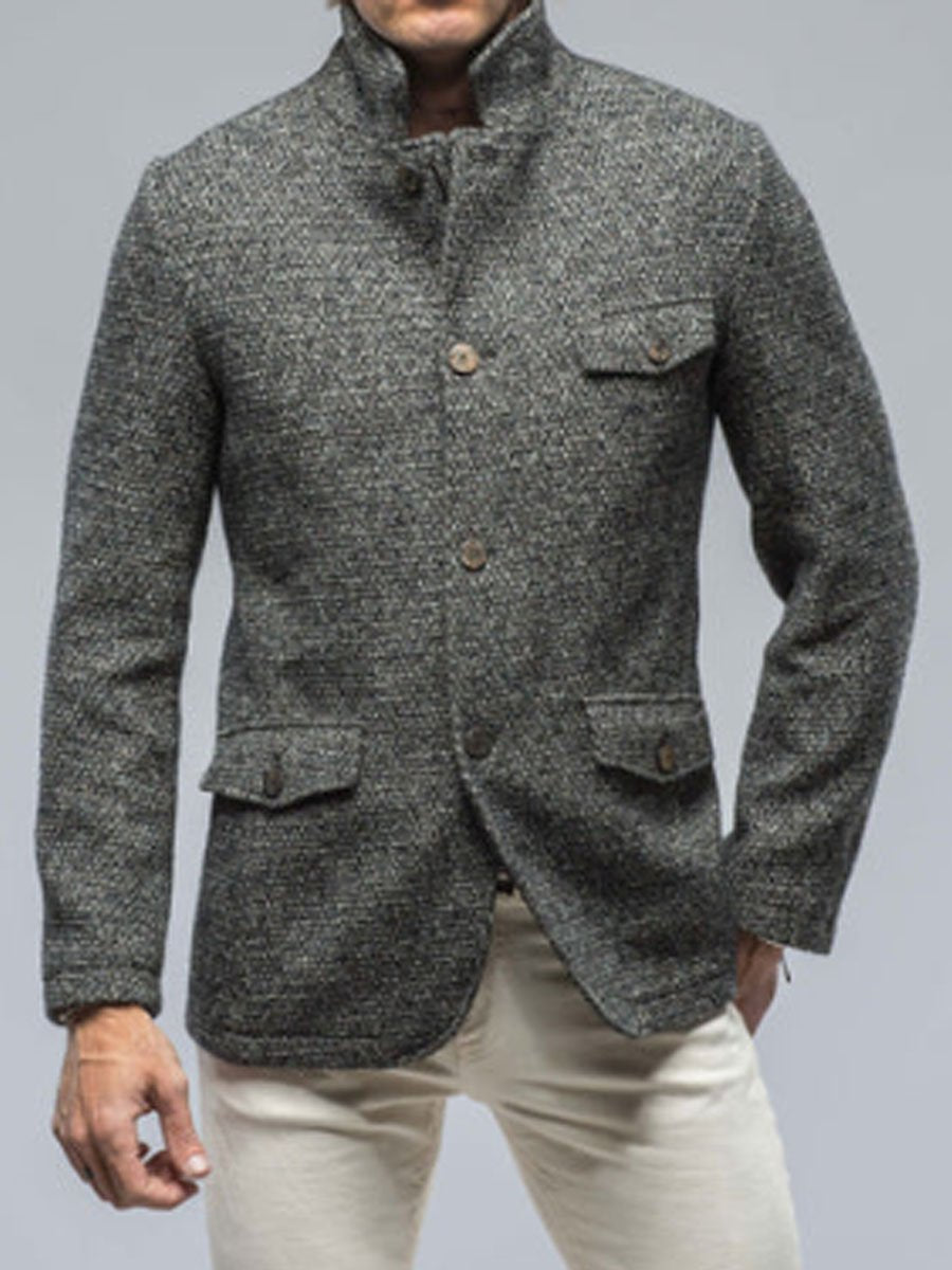 WW | Pocket Retro Casual Blazer mit Reißverschluss - Stilvoller Komfort