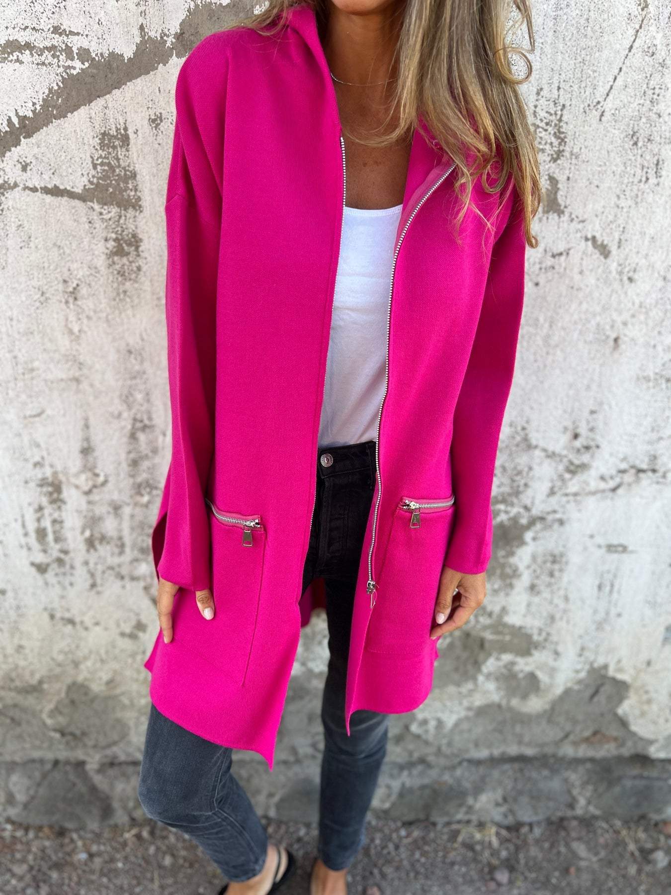 WW | Warme Strickjacke Für Damen Für Kalte Tage