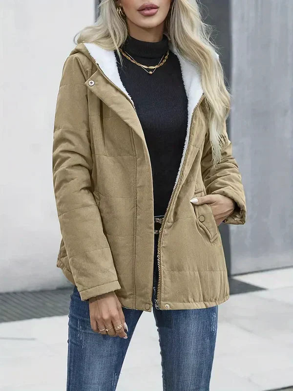 WW | Elegant Coat with Hood