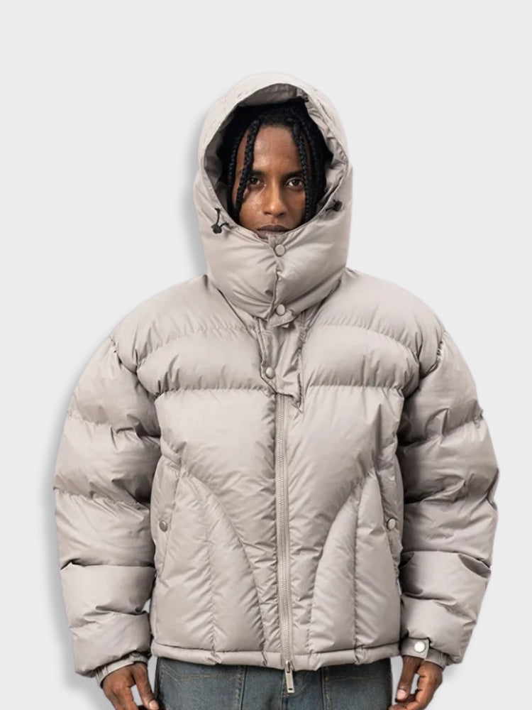 WW | Warme Herrenjacke mit Kapuze