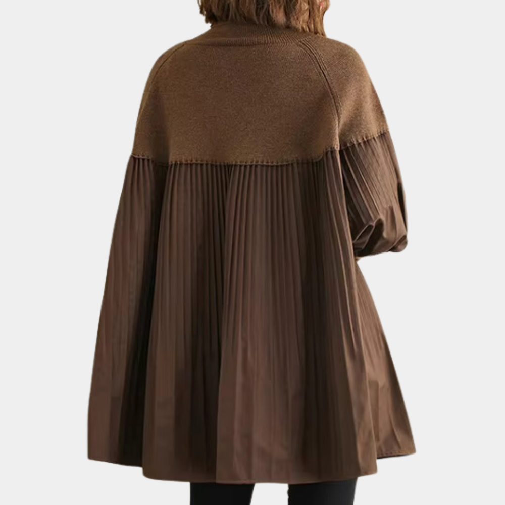WW | Bequemer Plissee Pullover für Frauen