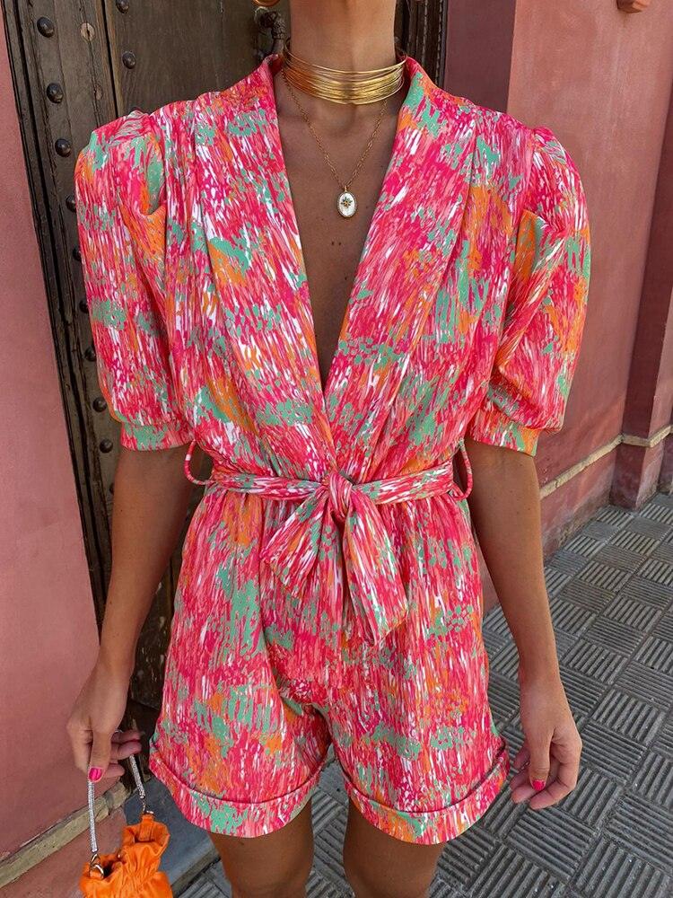 WW | Women's Lightweight Jumpsuit Breathable, All-Season Casual Chic Outfit