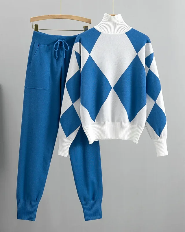 WW | Argyle Strick Set