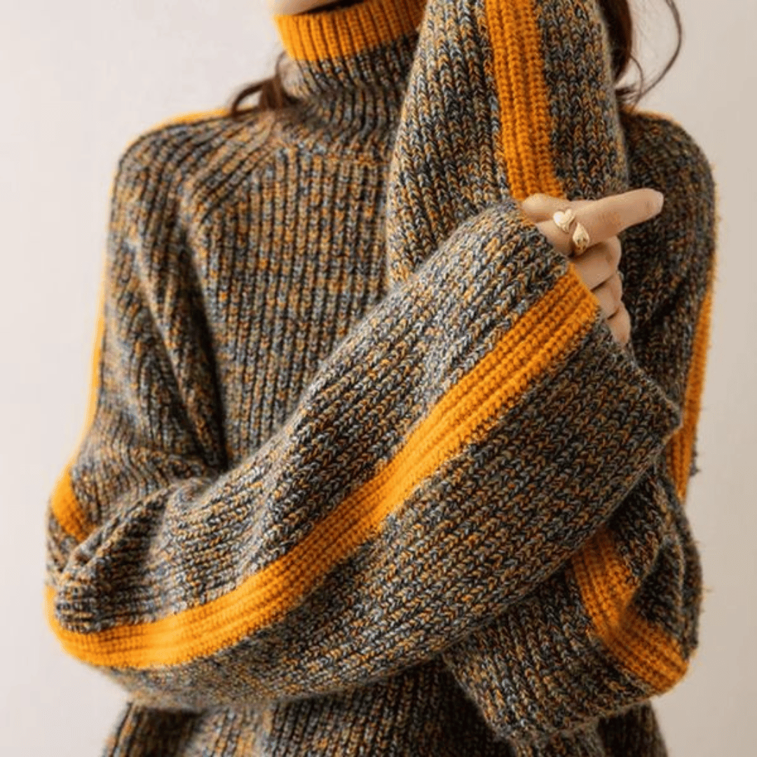 WW | Women's Knitted Turtleneck Sweater