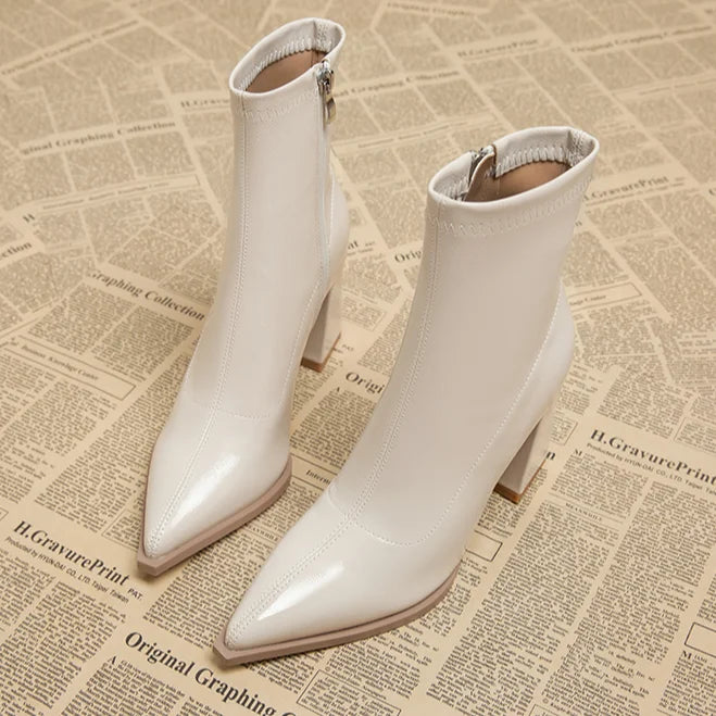 WW | Women's High Heel Ankle Boots