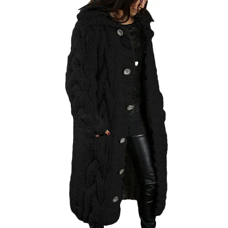 WW | Lange Strickjacke