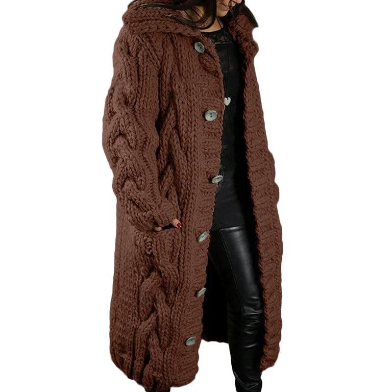 WW | Lange Strickjacke