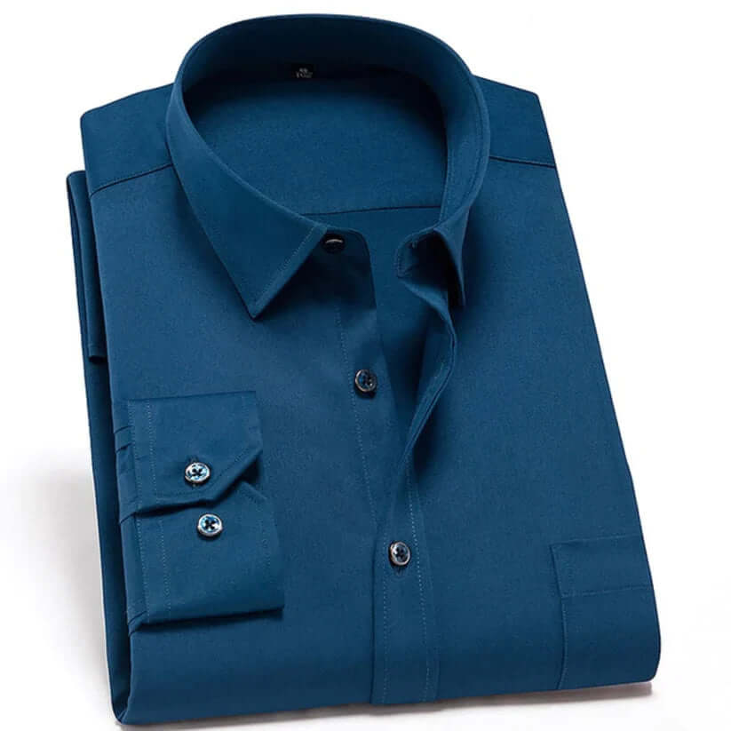 WW | Herren Langarm Hemd Stretch