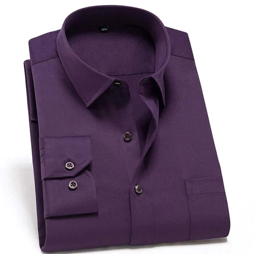 WW | Herren Langarm Hemd Stretch