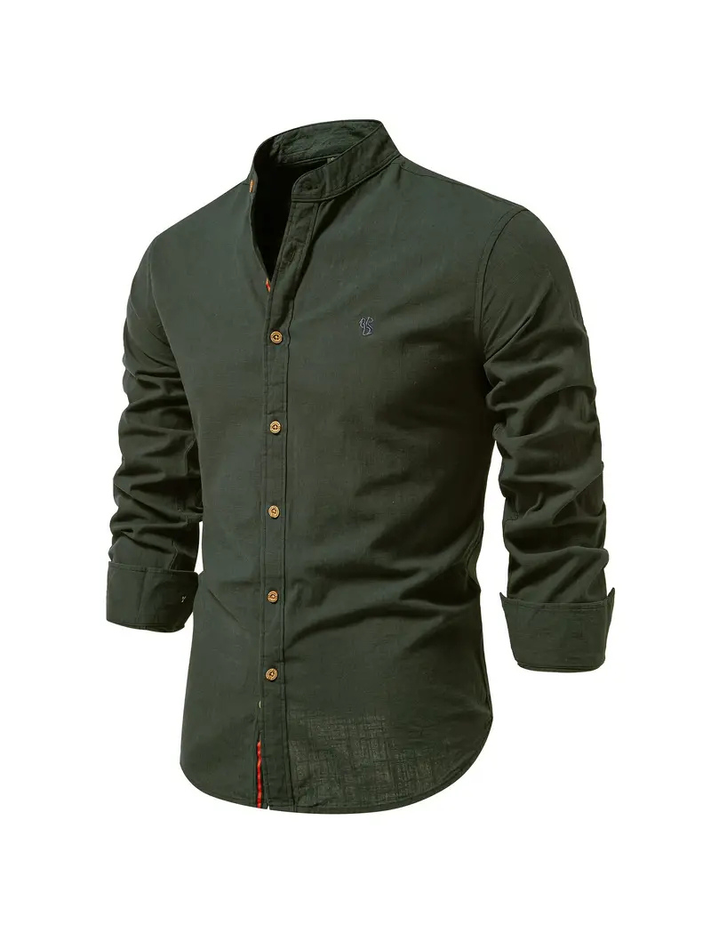 WW | Men's Slim-fit Long-sleeve Shirt