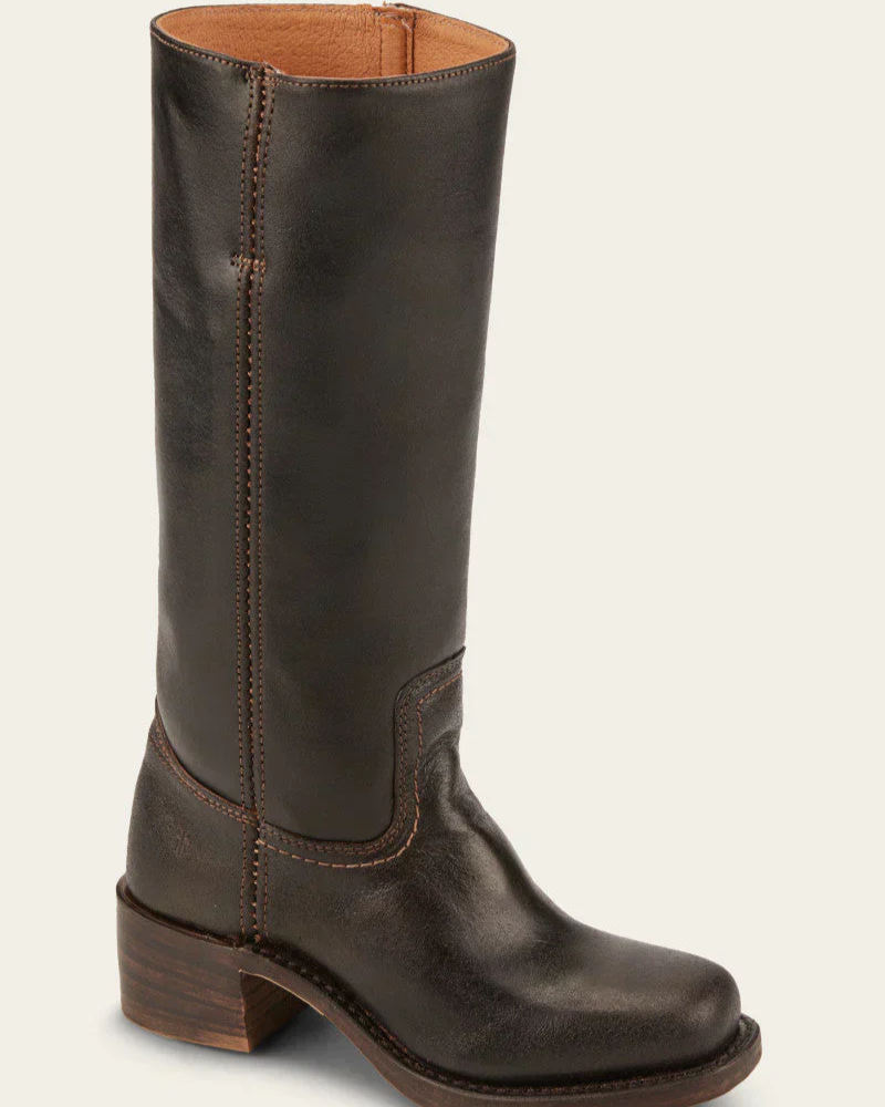 WW | Damen Lange Stiefel Schwarz