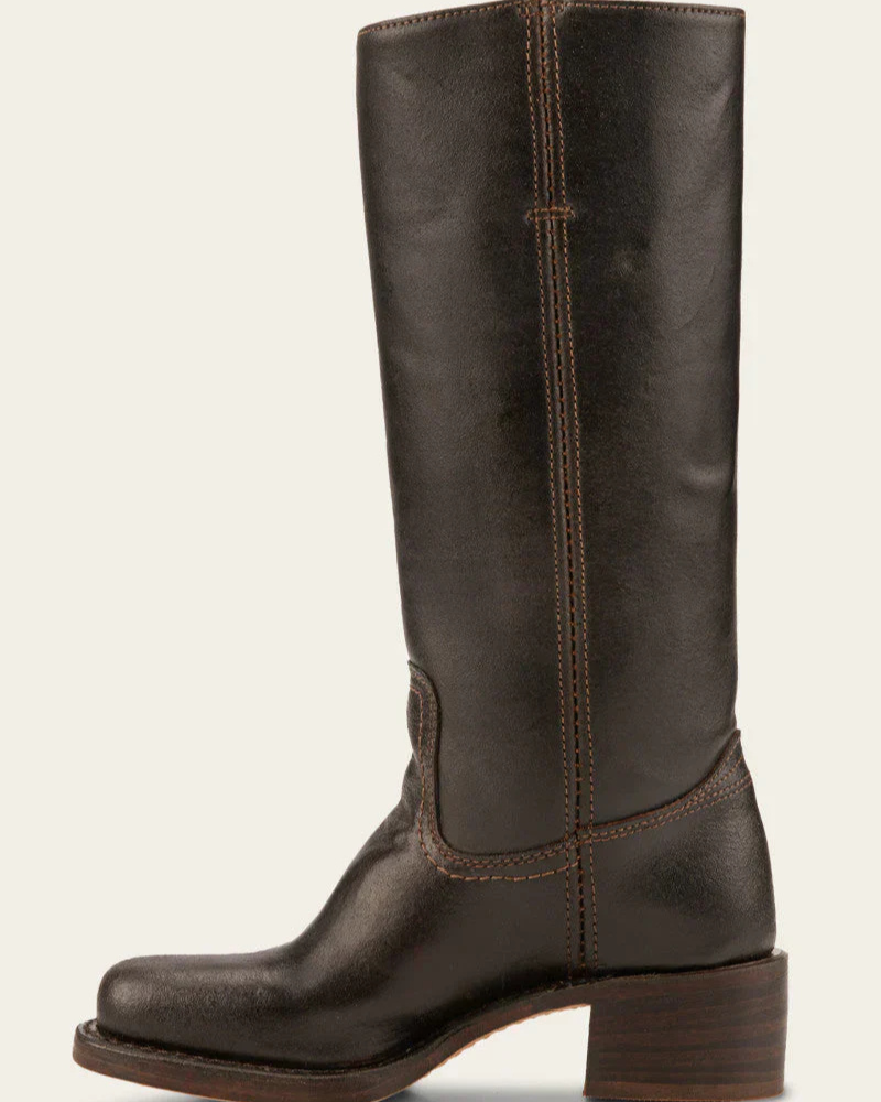 WW | Damen Lange Stiefel Schwarz