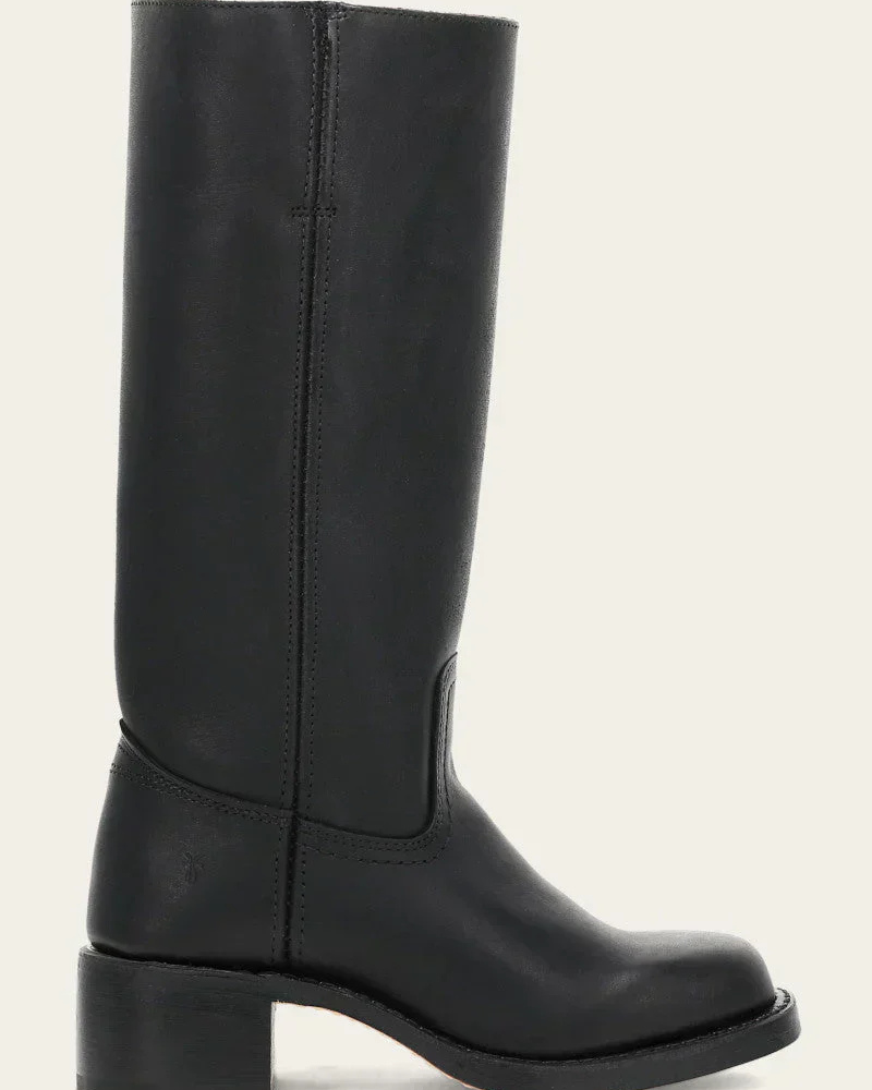 WW | Damen Lange Stiefel Schwarz