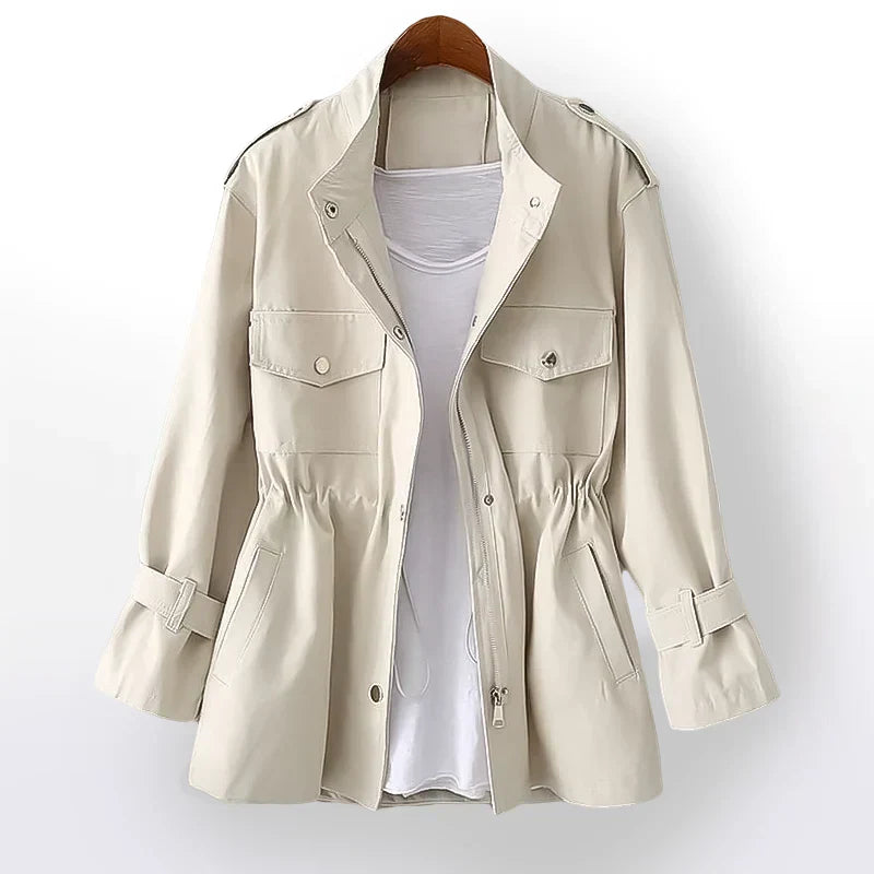 WW | Women's Fitted Long Trench Coat