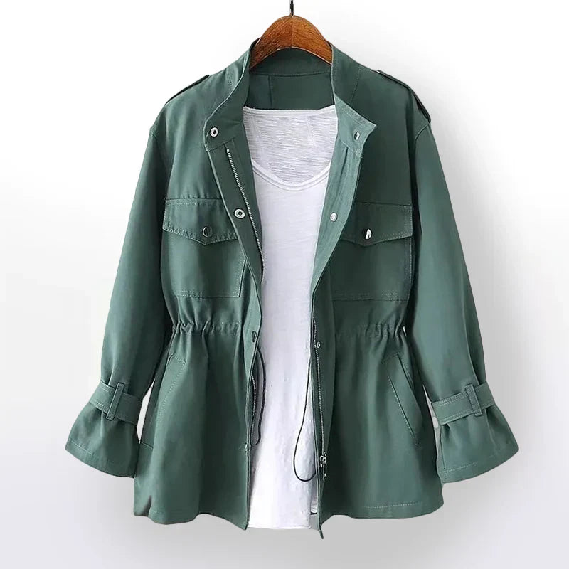 WW | Women's Fitted Long Trench Coat