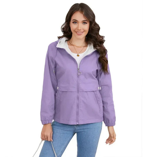 WW | Warm hooded jacket for women in winter
