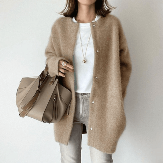 WW | Langarm-Cardigan aus weicher und eleganter Wolle und Kaschmir