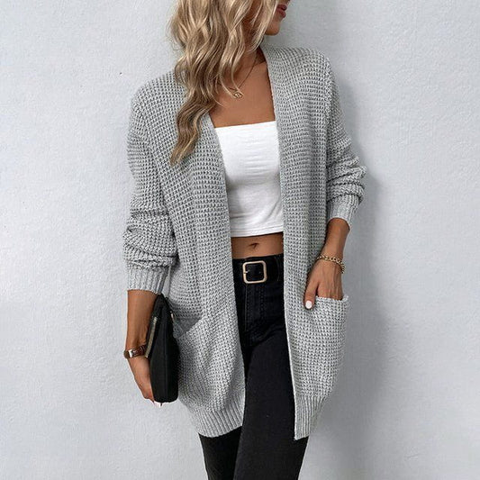 WW | Long Cardigan in Elegantly Soft and Comfortable Knit