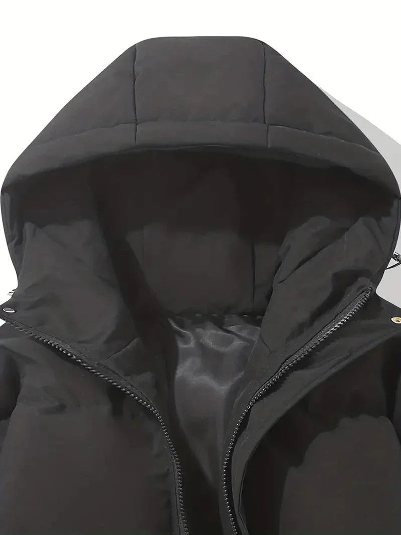WW | Cropped Quilted Down Jacket Pink Warmth and winter style