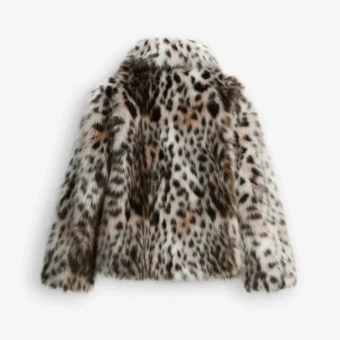 WW | Printed Faux Fur Vest Elegance Warmth and Style
