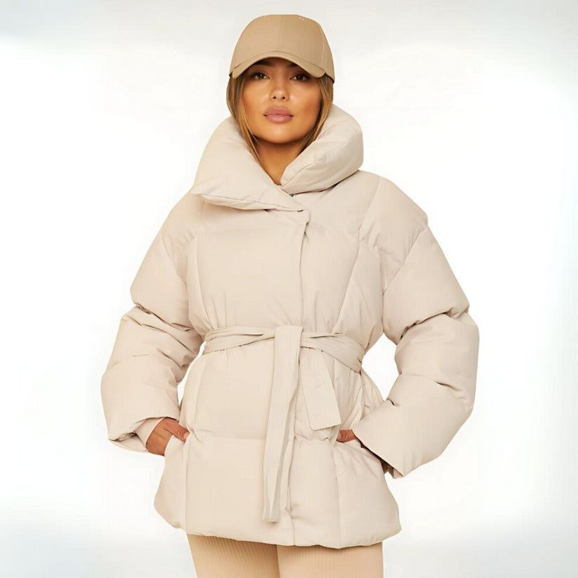 WW | Taillierten Ultra-Warmen Daunenjacke Eleganz und Komfort